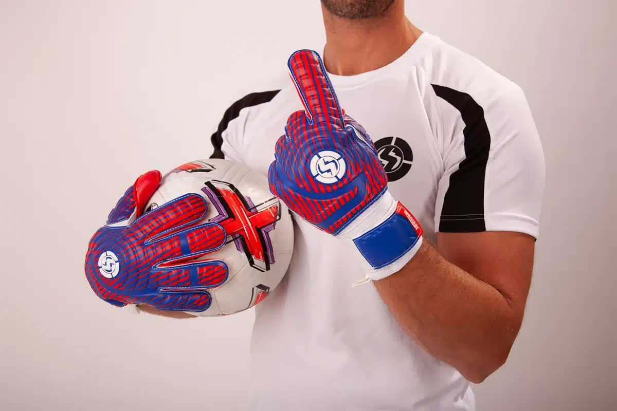 Focused goalkeeper employing strategies during a game, illustrating the essence of '4 Strategies for Goalkeepers'