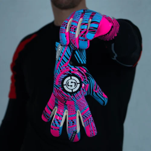 Top-rated best goalkeeper gloves with unbelievable grip feature displayed on a field.