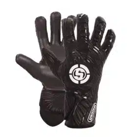 Elite Black Evo-Neg Goalkeeper Gloves from Saviour GK - Precision Crafted for Peak Performance.