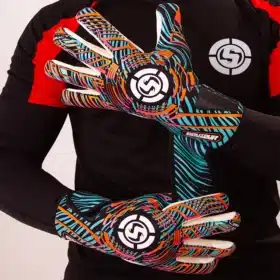 Men's goalie gloves designed for optimal performance.