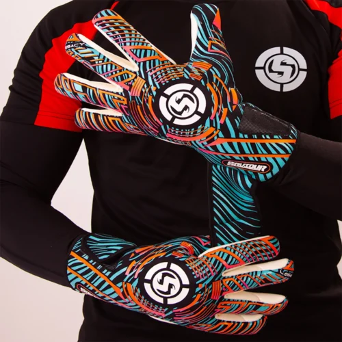 Men's goalie gloves designed for optimal performance.