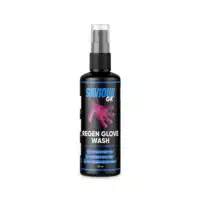 SAVIOUR GK Goalkeeper Glove Wash bottle on white background.