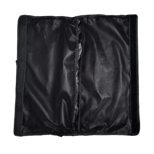 A stylish and functional glove bag designed for sports equipment storage.