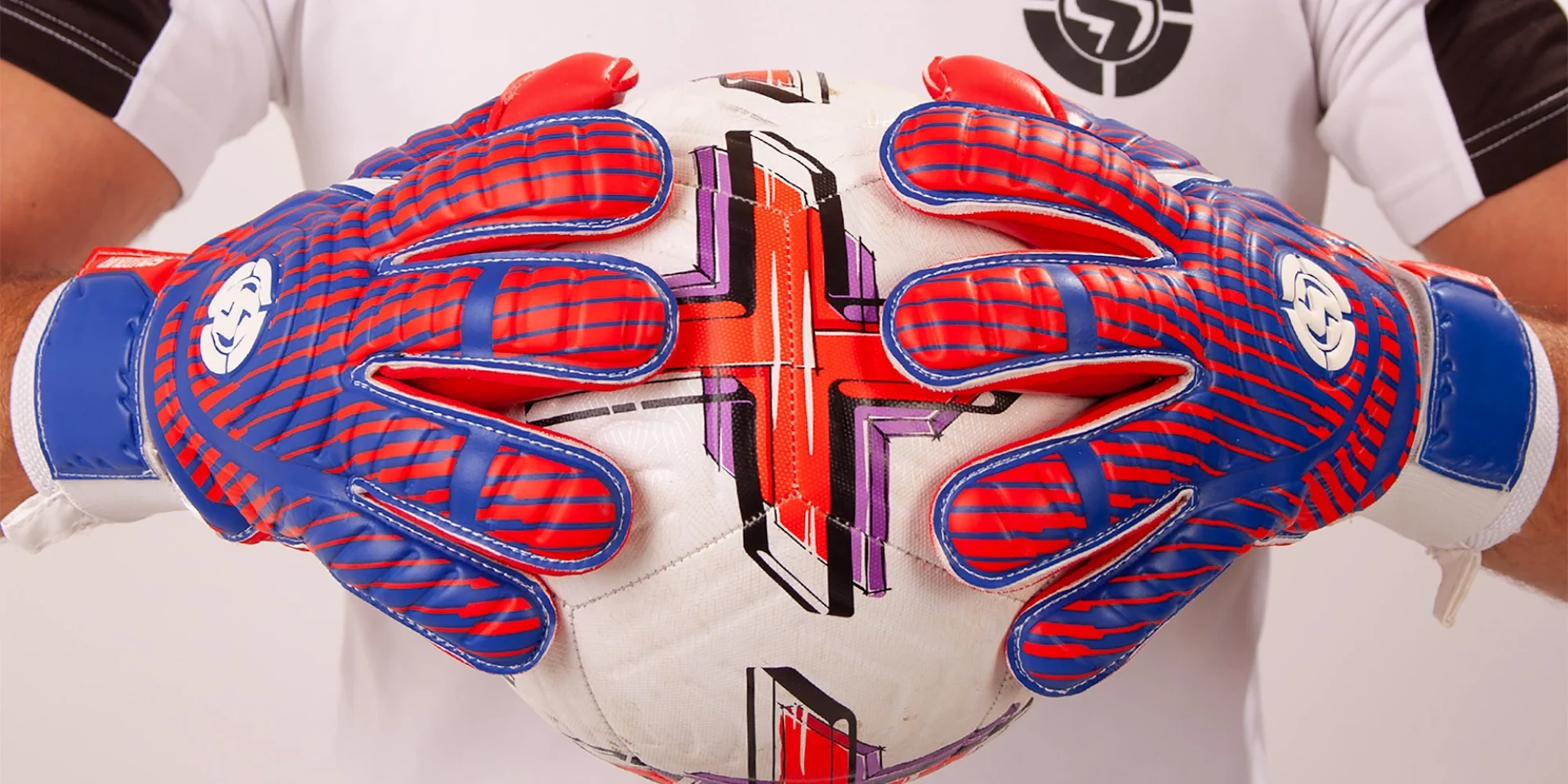 Premium Goalkeeper Gloves for Top Performance and cool goalkeeper gloves Cool Goalkeeper gloves poised for a save, showcasing high-quality pro goalkeeper gloves in action.